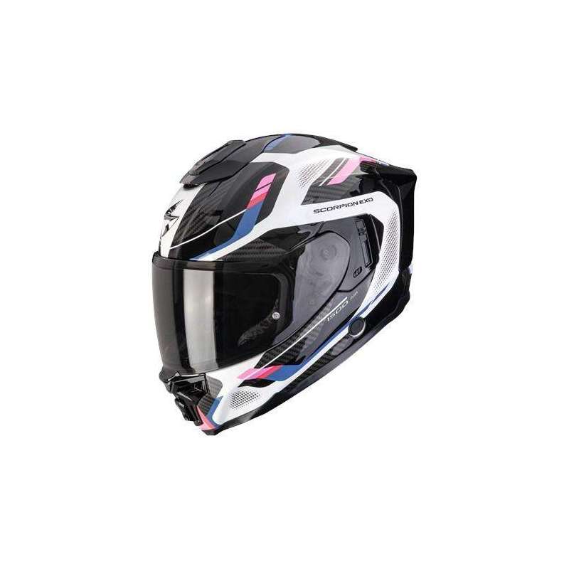 Casque Intégral SCORPION EXO 1500 AIR SLEEK Blanc Noir Rose