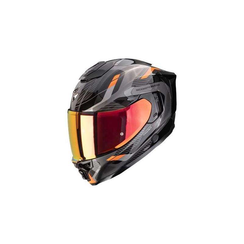 Casque Intégral SCORPION EXO 1500 AIR SLEEK Noir Orange
