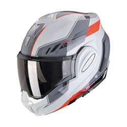Casque Modulable SCORPION EXO TECH EVO SOCIUS Gris Rouge