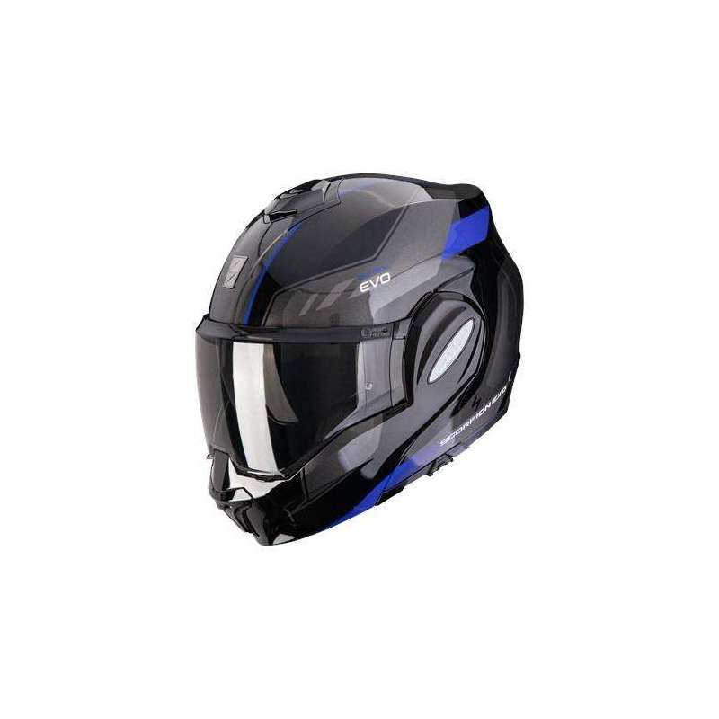 Casque Modulable SCORPION EXO TECH EVO SOCIUS Noir Bleu