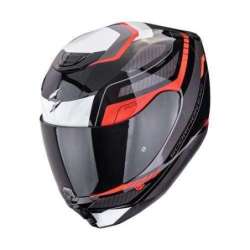 Casque Intégral SCORPION EXO 391 LEO Noir Rouge