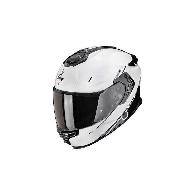Integralhelm SCORPION EXO GT SP AIR ASPHALT Perlweiß Schwarz