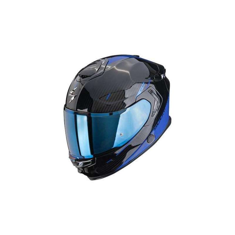 Integralhelm SCORPION EXO GT SP AIR ASPHALT Schwarz Blau