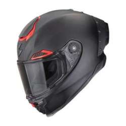 Integralhelm SCORPION EXO RACE AIR Mattschwarz Rot