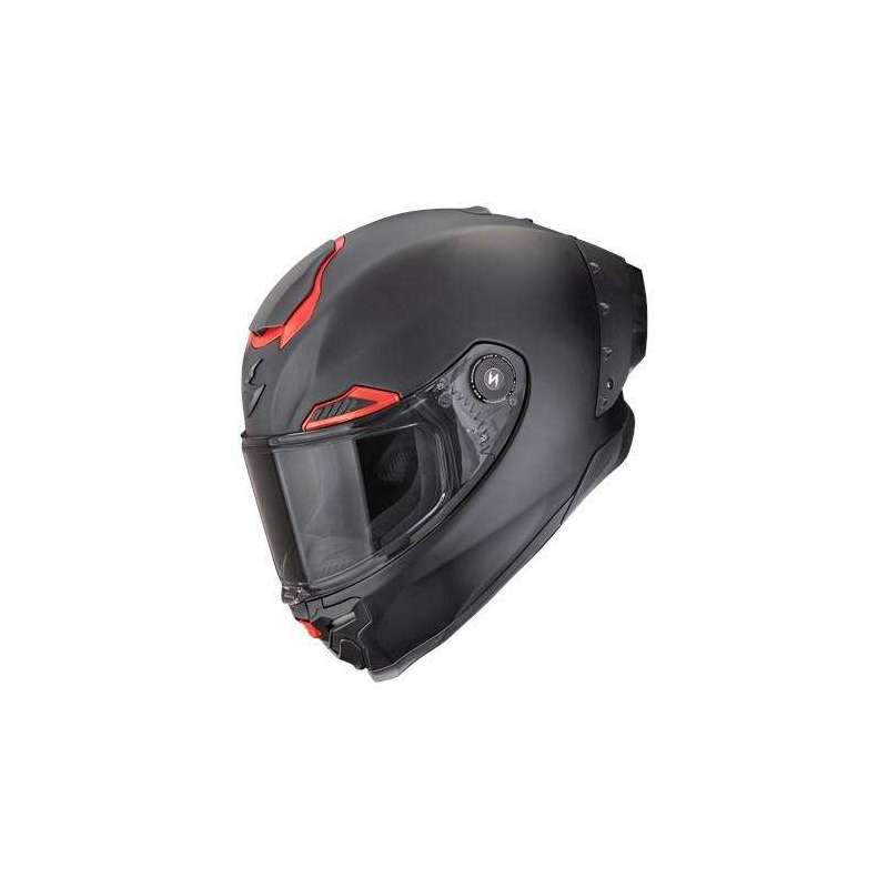 Integralhelm SCORPION EXO RACE AIR Mattschwarz Rot
