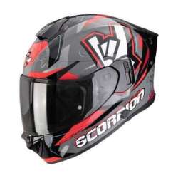 Integralhelm SCORPION EXO 530 AIR ROK Grau Schwarz Rot