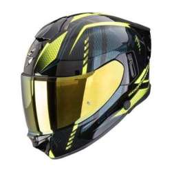 Casque Intégral SCORPION EXO 530 AIR THERAS Noir Jaune fluo