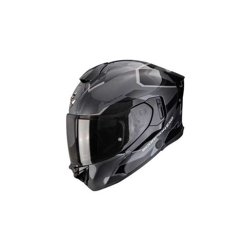 Integralhelm SCORPION EXO 530 AIR CLIP Silber Schwarz