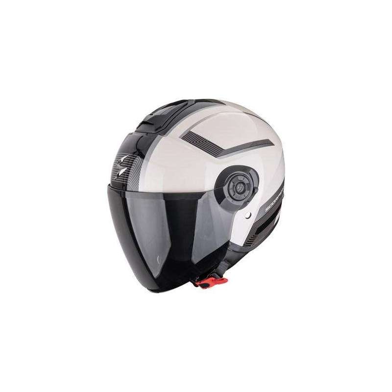 Jet Helm SCORPION EXO CITY II COSMOS Creme Schwarz