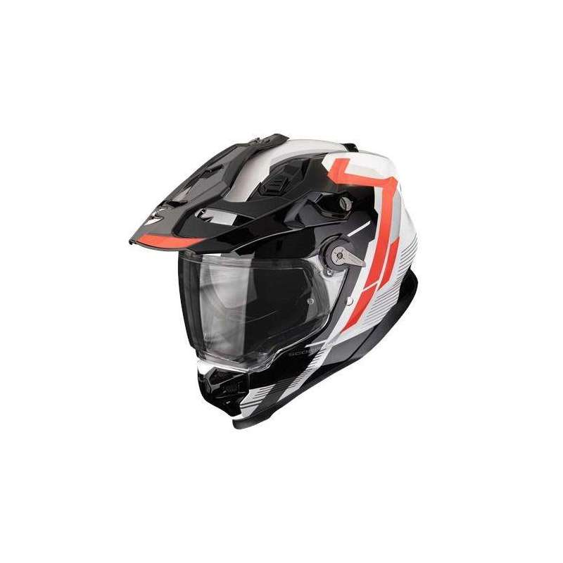 Integralhelm SCORPION ADF 9000 AIR PATROL Schwarz Rot