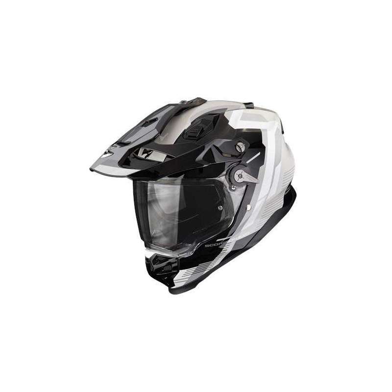 Integralhelm SCORPION ADF 9000 AIR PATROL Schwarz Silber