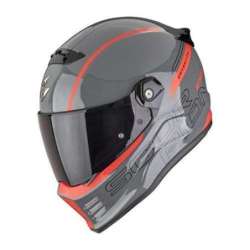 Casque Intégral SCORPION COVERT FX DANKO Gris Rouge