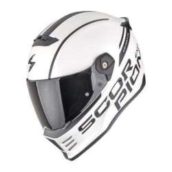 Casque Intégral SCORPION COVERT FX DANKO Blanc perle mat Noir