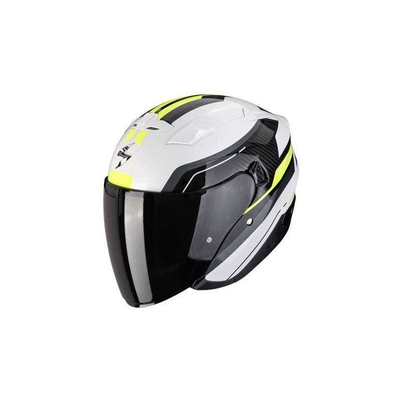 Jethelm SCORPION EXO 230 HIPE Weiss Schwarz Neongelb