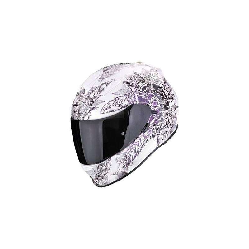 Casque Intégral SCORPION EXO 491 DREAM Blanc Caméléon