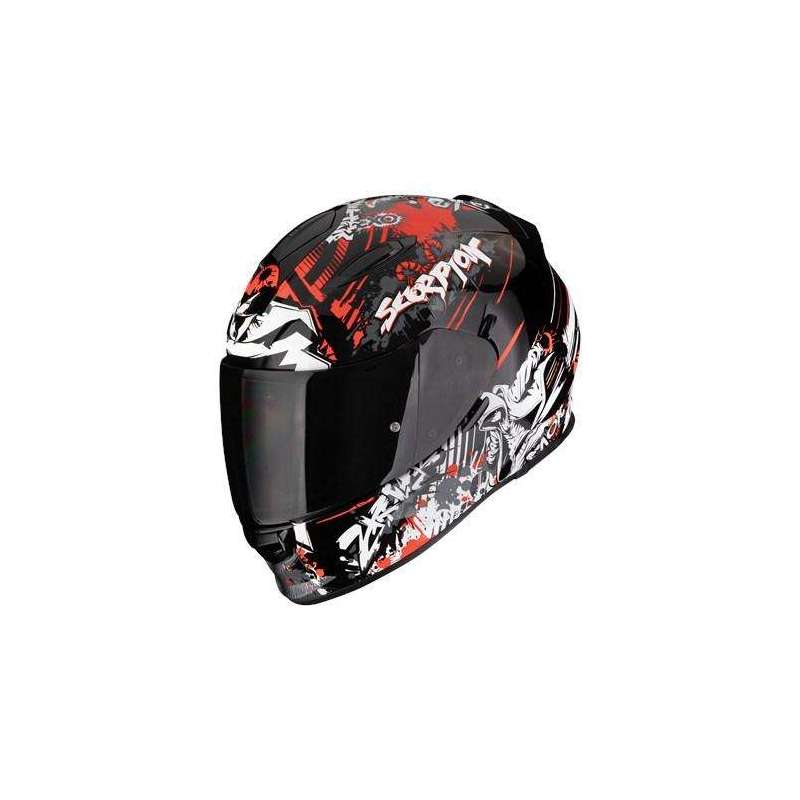 Integralhelm SCORPION EXO 491 SPECTOR Schwarz Rot