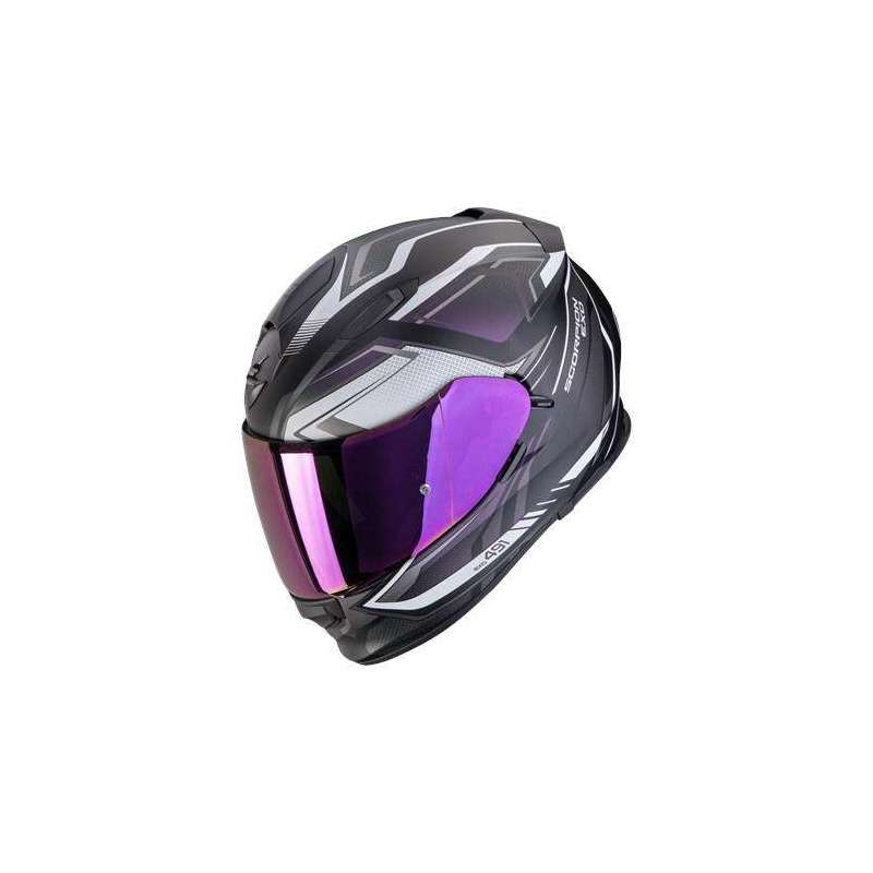 Integralhelm SCORPION EXO 491 ZUMO Mattschwarz Chaméléon