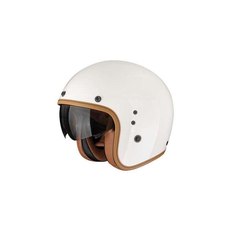 Casque Jet SCORPION BELFAST EVO LUX Crème