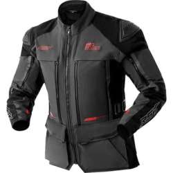 RST-Jacke Pro Series Adventure D3O – grau/schwarz