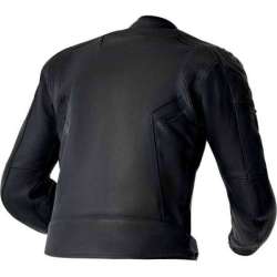 RST-Jacke S1 D3O Leder – schwarz