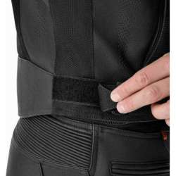 RST-Jacke S1 Mesh D3O Leder – schwarz