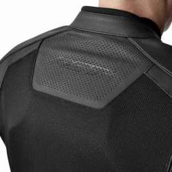 RST-Jacke S1 Mesh D3O Leder – schwarz