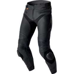 RST-Hose S1 D3O Leder lang – schwarz