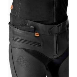 RST-Hose S1 D3O Leder lang – schwarz