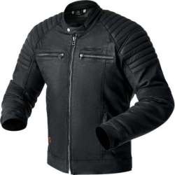 RST-Jacke Brixton D3O Textile – schwarz