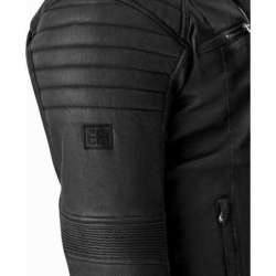 RST-Jacke Brixton D3O Textile – schwarz