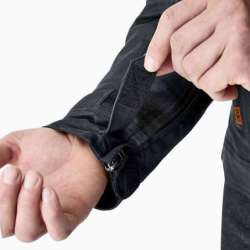 RST-Jacke Brixton D3O Textile – schwarz