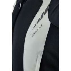 RST-Jacke Pro Series Ventilator D3O Textil – schwarz/silber