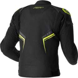 RST-Jacke S1 D3O Textil  – schwarz/neongelb