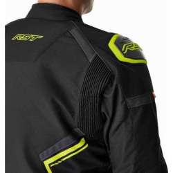 RST-Jacke S1 D3O Textil  – schwarz/neongelb