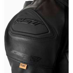 RST-Jacke Tractech Evo D3O Leder – schwarz
