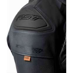 RST-Jacke Tractech Evo D3O Leder – schwarz