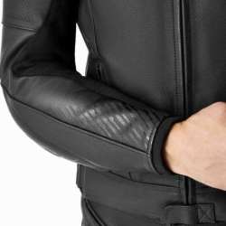 RST-Jacke Tractech Evo D3O Leder – schwarz