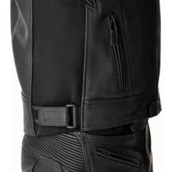 RST-Jacke Tractech Evo D3O Leder – schwarz/blau