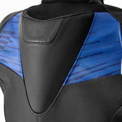 RST-Jacke Tractech Evo D3O Leder – schwarz/blau
