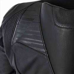 Veste RST Tractech Evo D3O cuir - noir/blanc