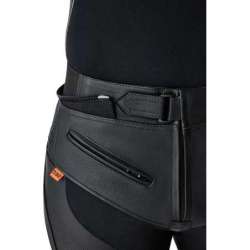 RST-Hose Tractech Evo D3O Leder – schwarz/rot