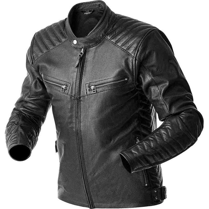 RST-Jacke Roadster Air D3O Leder – schwarz