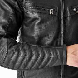 RST-Jacke Roadster Air D3O Leder – schwarz