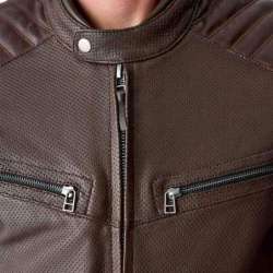 RST-Jacke Roadster Air D3O Leder – braun