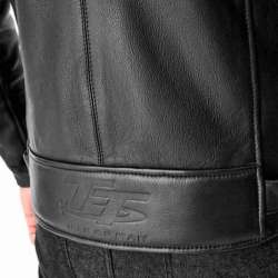 RST-Jacke Hillberry D3O Leder – schwarz