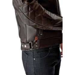 RST-Jacke Hillberry D3O Leder – Braun