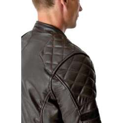 RST-Jacke Hillberry D3O Leder – Braun