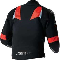 RST-Jacke Tractech Evo D3O Textile – schwarz/rot
