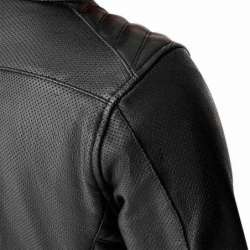 RST-Damenjacke Roadster Air D3O Leder – schwarz