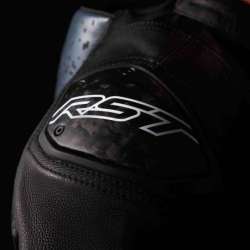 RST-Jacke Pro Series Supersport-K D3O Leder – schwarz/grau